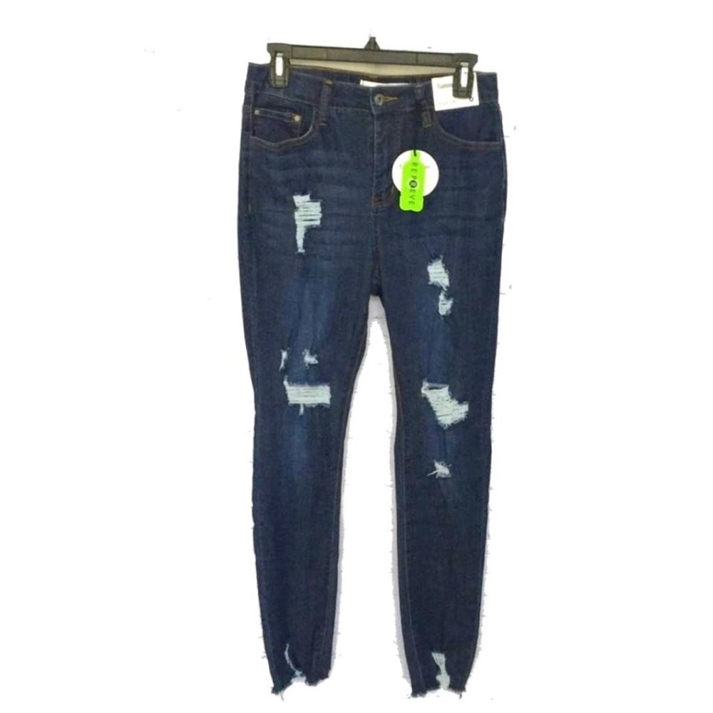Vanessa Extreme High Rise Curvy Ankle Jeans